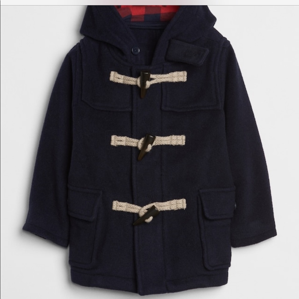 Toggle hoodie coat